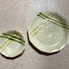 【未使用品】 皿・箸6点セットの画像