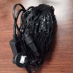 ①新品　処分価格【４個セットでお得】黒コード　イルミネーション ...