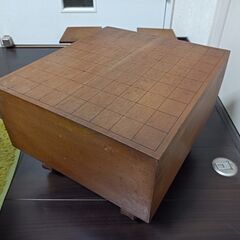 脚付将棋盤　駒置　セット