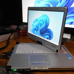 Panasonic TOUGHBOOK CF-C2 Windows11 24H2 CPU i5-4300U メモリ16GB SSD480GB Office2021 本体使用時間約1500時間の画像