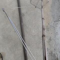 (取引中)エビ取り網とモリ？の画像
