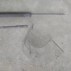 (取引中)エビ取り網とモリ？の画像