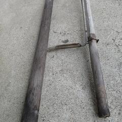 (取引中)エビ取り網とモリ？の画像