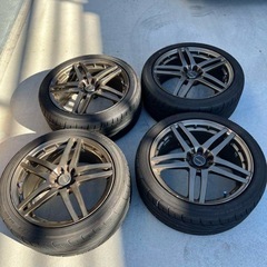 17インチホイールタイヤ付きの画像