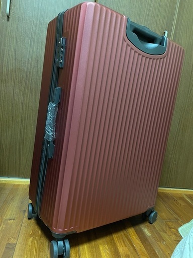 キャリーケース Lサイズ 赤 未使用品
