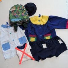 育英義塾幼稚園　〈カバン〉〈帽子〉〈夏冬の制服〉〈運動着ズボン②枚〉
