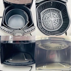 【❗️✨キッチンを豊かに✨❗️】カラーラ ノンフライヤー🌟ニトリ 炊飯器（コードなし）🌟Abitelax オーブントースターの画像