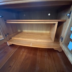 ファミリー用テレビ台収納付きの画像
