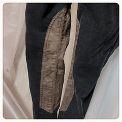 ꒰23区꒱コーデュロイ ストレートパンツ 黒 カジュアルの画像