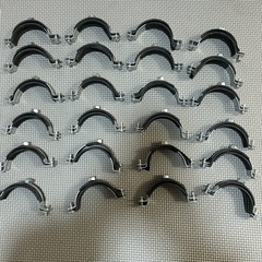 パイプブラケットクランプ　ホース留め具24個