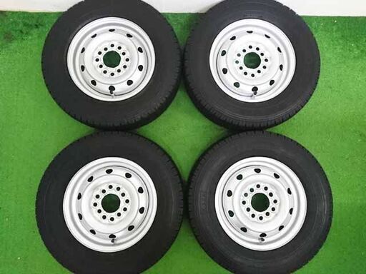 20年 トーヨー 冬タイヤ 145R12 6PR エヴリィ/サンバー/ハイゼット/軽バン・軽トラ用 スーパーマルチホイール付き！