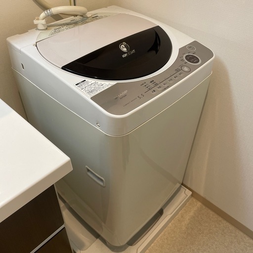 洗濯機　SHARP シャープ　ES-FG55F