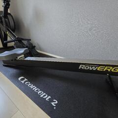 【マット付き】Concept2 スタンダード ローイングエルゴメーターの画像