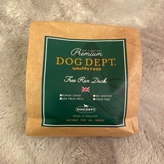 DOG DEPT Free Run Duck 500g 未開封の画像