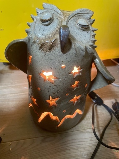 フクロウのライト