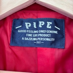 赤いダッフルコート🧥の画像