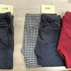 【受渡者決定】UNIQLOレギンスパンツ 100-110