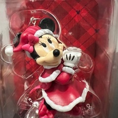 ミニーマウスクリスマスオーナメントの画像