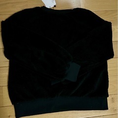 夏セール‼️モコモコシリーズ 黒 サイズＦ 元値¥4,389紙タグ付きの画像