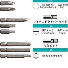 受け渡し予定者決まりました　アイリスオーヤマ　電動ドライバー　RD110-Wの画像