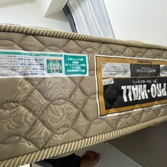 フランスベッドのマットレス&ニトリのベッドの画像
