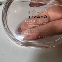 シャネル香水CHANCE3/4ありの画像