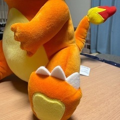 ヒトカゲ　ぬいぐるみ　約32×36cmの画像