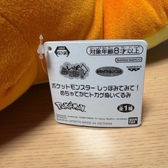 ヒトカゲ　ぬいぐるみ　約32×36cmの画像