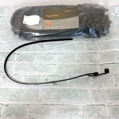 結束バンド　9×650mm 50本　タイラップ　ダブルスナップ　ブラックの画像