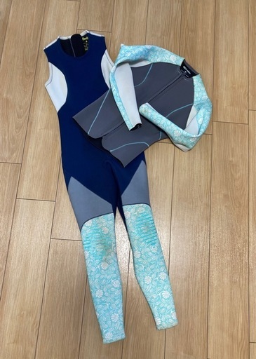 【Cocoloa】ウェットスーツ　タッパー・ロングジョンSET（M/MS）