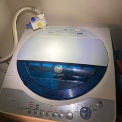 シャープ【中古】洗濯機の画像