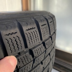 スタッドレス185/55R15アルミ4本4穴PCD100の画像