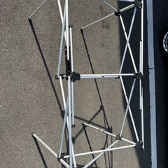 アルミ製アウトドアテーブルの画像