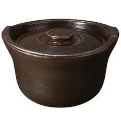 【新品】【未使用】【無印良品】無印良品　土釜おこげ　３合炊き　　...
