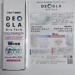 DEOGLA Ora Tech 歯磨き粉ホワイトニングレモングラス味（100g1本）新品未開封品の画像