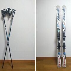スキーセット【未使用masters★イタリア産 115cm スキ...