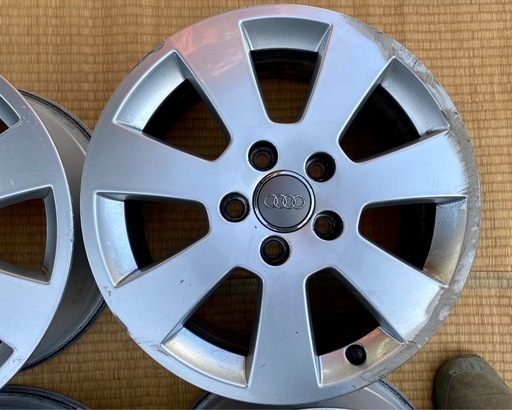 値下げ！AUDI 純正　16inc. 6.5J ET50　5穴 アルミホイール PCD112 4本