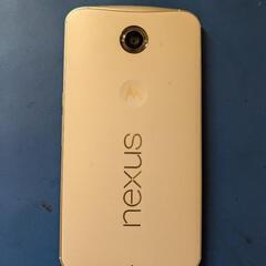 中古 Google Nexus6 2個セット　ホワイト&ネイビー の画像