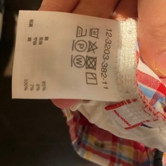 miki HOUSE✨チェック柄 ボトムス✨80サイズ✨の画像