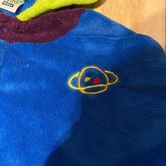TOY STORY✨フリースポンチョ✨宇宙の惑星刺繍✨の画像
