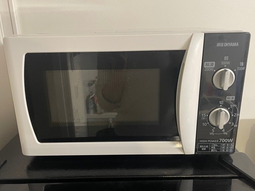 IRIS OHYAMA 単機能電子レンジ 〜700W