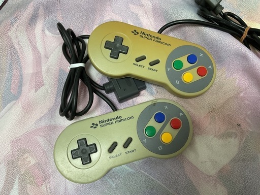 スーパーファミコン　コントローラー　2個