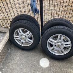 2021年製 ブリジストン VRX2 145/80-13アルミセット、  エアーバルブ新品