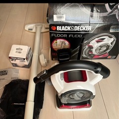 SOLD！
本日引き取りの場合無料！明日以降500円BLACK&DECKER フロアーフレキシ コードレスハンディ掃除機本文読んでね！の画像