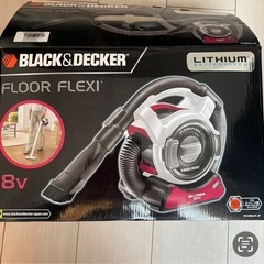SOLD！
本日引き取りの場合無料！明日以降500円BLACK&DECKER フロアーフレキシ コードレスハンディ掃除機本文読んでね！の画像