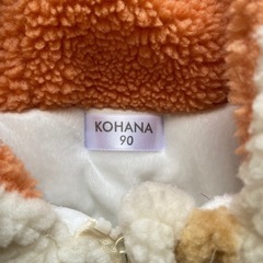ベビー服　モコモコアウター　90サイズ　厚手の画像