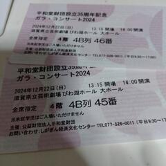 コンサートチケット受け渡し決まりました