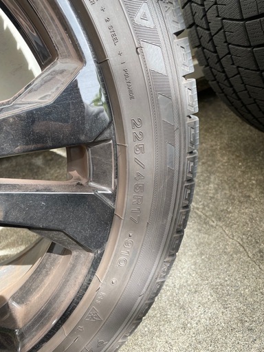 【DUNROP】スタッドレスタイヤ　ダンロップ　WINTER MAXX 03 225/45R17 91Q 4本セット　　