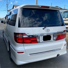 成約済み　トヨタ　　アルファードＧ　　8万キロ　サンルーフ付き　平成16年　車検付き　美車の画像