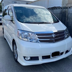 成約済み　トヨタ　　アルファードＧ　　8万キロ　サンルーフ付き　...